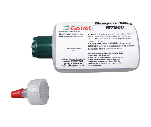 Castrol® Braycote™ 1625 Clear Perfluoroether Lubricating Oil - 2 oz Bottle