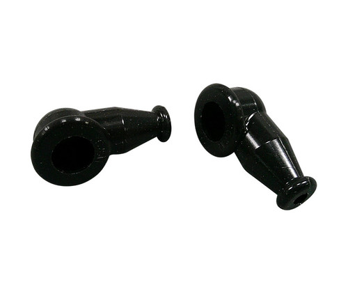 Military Standard MS25171-1S Black Rubber Silicone Cable Nipple, Electrical
