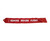 San Antonio 67D34391-1 Red 24" Remove Before Flight Warning Streamer - 50/Pack