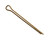 Military Standard MS24665-136 Steel Cadium Pin, Cotter - 400/Pack