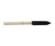 GAM™ BF05011 Wood Handle 1" Black Foam Chiseled Paint Brush - 50/Pack