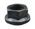 Military Standard MS21042L4 Steel Dry Film Coated Nut, Self-Locking, Extended Washer, Hexagon - 15/Pack