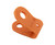 Boeing BACC10DK3 Orange Nylon Clamp, Loop - 25 Each