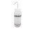 Bel-Art F11646-0617 "Saline Solution" Safety-Labeled 500 mL (16 fl oz) Wash Bottle - 6/Pack