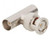 Amphenol RF 31-208-RFX Brass/Nickle Jack (Female)-Plug (Male)-Jack (Female) BNC Adapter, Plug, Electrical - 5/Pack