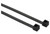 HellermannTyton T30R0M4 Black 6" Cable Tie - 30 lb - 400/Pack