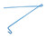 Boeing BACC15AJ2 Crescent Steel Clip, Retaining - 100/Pack