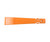 Jus N Tyme JNT-T1.0N Orange 5" Single Edge (1") Glass Filled Nylon Sealant Scraper Tip - 25/Pack