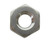 Military Standard MS35650-3254 Steel Nut, Plain, Hexagon - 25/Pack