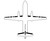 GOODRICH P29S7D5141-30 FASTboot® Saab 340B RH Wing Tip Extension Black Neoprene De-Ice Boot