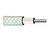 Military Specification M5086/1-22-9 White Unshielded 22 AWG Wire, Electrical - 100-Ft/Roll