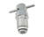 Curtis CCA-4900 Brass Cad 1/4" NPT x .945 Long Push to Open/Turn to Lock Pipe Thread Fuel Drain Valve