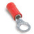 Sta-Kon® 18RA6 Red Wire Range 22-16 - Stud Size 6 Insulated Vinyl Ring Terminal - Pack of 100