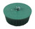 3M™ Scotch-Brite™ Roloc™ 18730 Green 2" x 5/8" Grit 50 Ceramic Aluminum Oxide Bristle Disc - 10/Carton