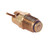 Curtis CCA-1700 Brass 1/2" NPT x 1.125 Long Push to Open/Turn to Lock Pipe Thread Fuel Drain Valve