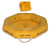 EAM Worldwide R0101A127 Yellow T4 Single Tube 4-Man CAA Aviation Life Raft