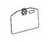 Rosen R1580401-1 Bombardier LearJet 45 Gray Replacement Sunvisor System 9" Lens Only
