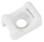 HellermannTyton CTM310M4 White T50 #10 Screw Mounting Base - 100/Pack