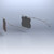 Rosen R1110000-003 Bombardier DeHaviland DHC-8-400 Notched Rail FAA-STC'd Complete Sunvisor System Kit