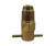Curtis CCA-1650 Brass 3/8" NPT x 1.080 Long Push to Open/Turn to Lock Pipe Thread Fuel Drain Valve