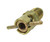 Curtis CCA-1600 Brass 1/4" NPT x .945 Long Push to Open/Turn to Lock Pipe Thread Fuel Drain Valve