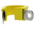 Military Specification M85052/1-16 Crescent Steel Yellow Nitrile Rubber Clamp, Loop