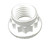 National Aerospace Standard NAS1805-5P Steel Nut, Self-Locking, Extended Washer, Double Hexagon - 10/Pack