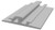 McFarlane Aviation STE104 Carpet Guard Seat Rail Extrusion - Sold per Inch