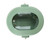 David Clark 11696P-28 Green LH Drilled Shallow Dome