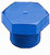 Cleveland Wheel & Brake 104-05400 Stainless Steel Plug, Machine Thread (AN814-4K)