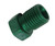 Military Standard MS21913D3 Aluminum Plug, Tube Fitting, Threaded