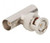 Amphenol RF 31-208-RFX Brass/Nickle Jack (Female)-Plug (Male)-Jack (Female) BNC Adapter, Plug, Electrical