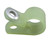 Military Standard MS25281R7 Light Green Plastic Clamp, Loop