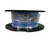 Military Specification M22759/11-28-6 Blue 28 AWG PTFE Tapes/Coated Fiberglass Braid Wire