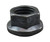 Military Standard MS21042L4 Steel Dry Film Coated Nut, Self-Locking, Extended Washer, Hexagon