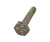 Aeronautical Standard AN3H10A Steel Drilled Head/Undrilled Shank Bolt, Machine