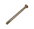 Military Standard MS14181-03004L Nickel Passivated Dry Film Coated Undrilled Head Bolt, Shear