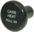 McFarlane Aviation 6277BB Black Round Carburetor Heat Knob