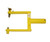 Brackett TY-CIT1 Yellow Cessna Citation I, II, V, CJ1, CJ2, CJ3, 510, 560 & Learjet All Models Multi-Link Towbar Head