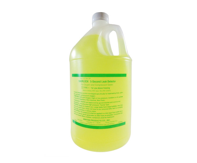 Sherlock T1G Type I Oxygen & Compressed Gas Leak Detector Gallon Jug