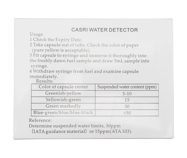 CASRI CWD Water Detection Capsules 80 Test/Box at