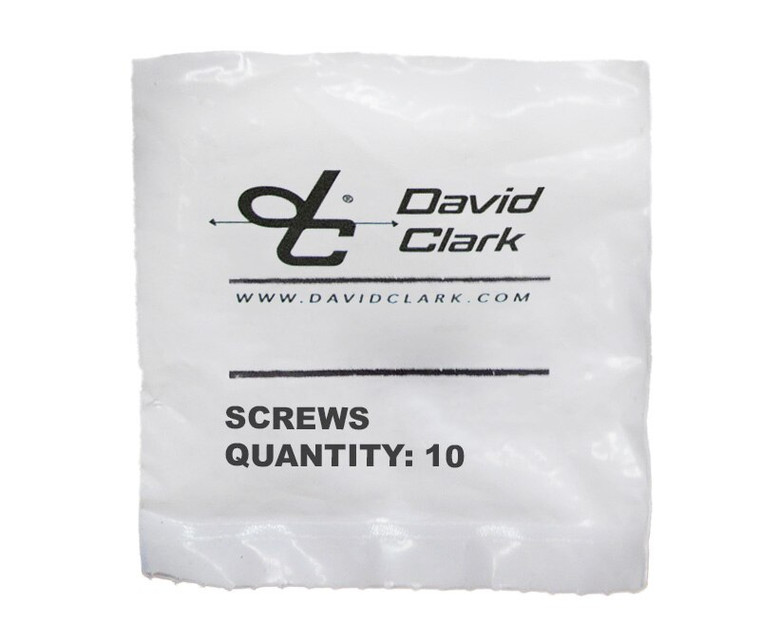 David Clark 09555P-58 Screw FH 09555P-53 -Pack of 10