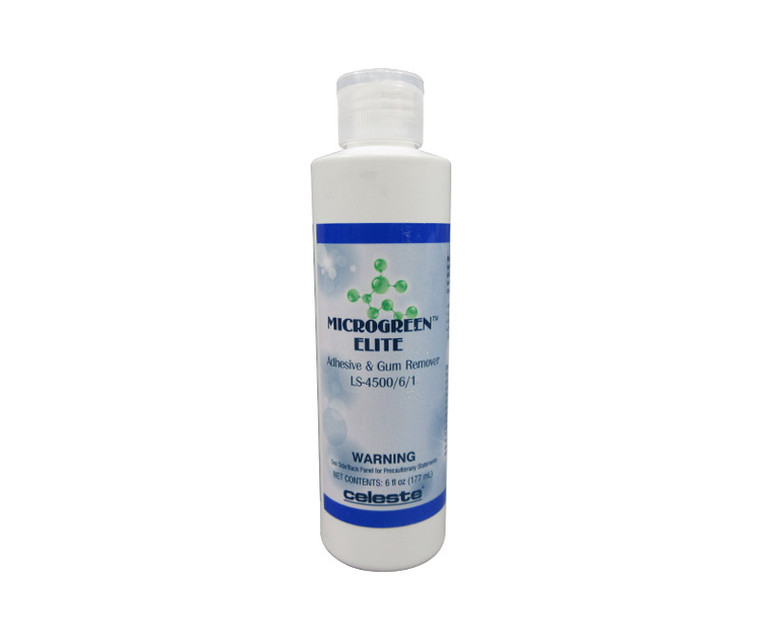 Celeste® MICROGREEN™ AGR LS-4500/6 Water-Based Adhesive & Gum Remover - 6 oz Bottle - 12/Case