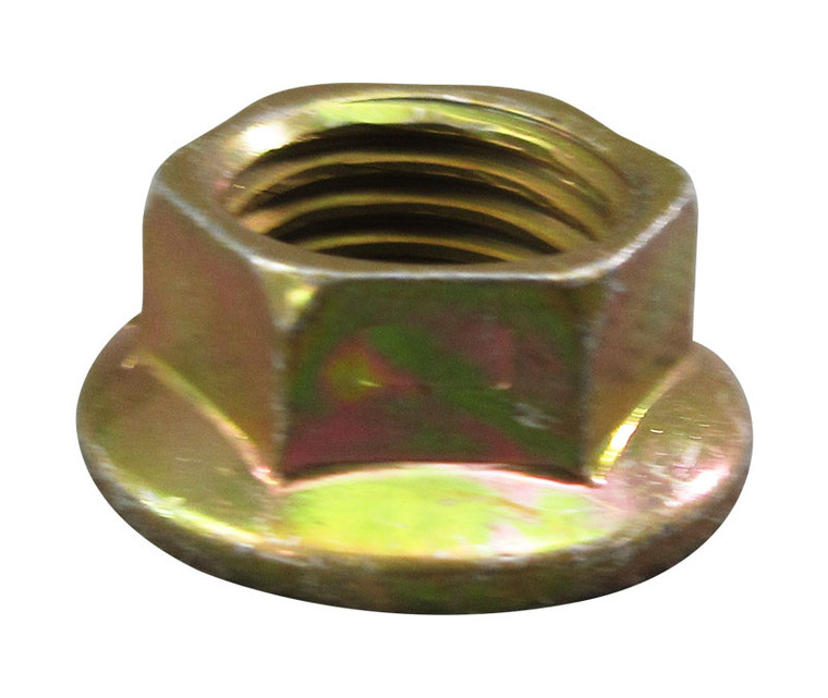 Military Standard MS21042-6 Steel Nut, Self-Locking, Extended Washer, Hexagon - 9/Pack
