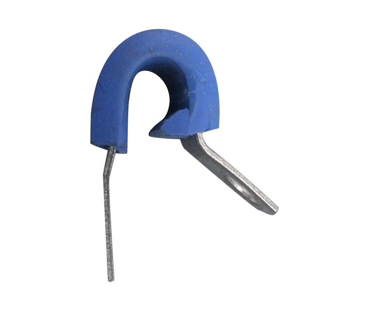Military Standard MS21919WCJ4 Crescent Steel Band Wedge Fluorosilicone Cushion Clamp - 10/Pack