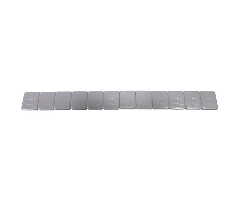 9901 Stick on Wheel Balance Weights,1/4 ounce weights, strip of 12