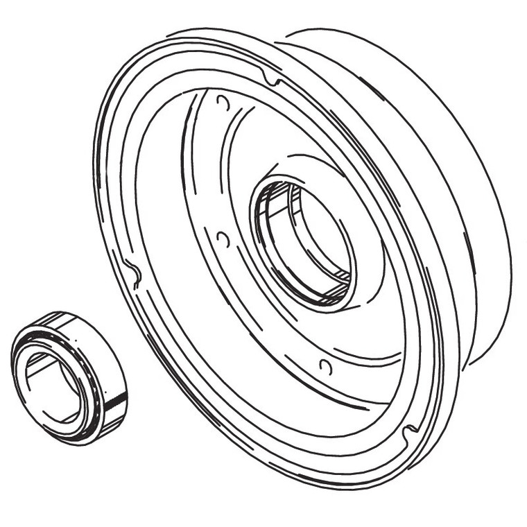Cleveland Wheel & Brake 162-06001 Outer Wheel Half Aseembly