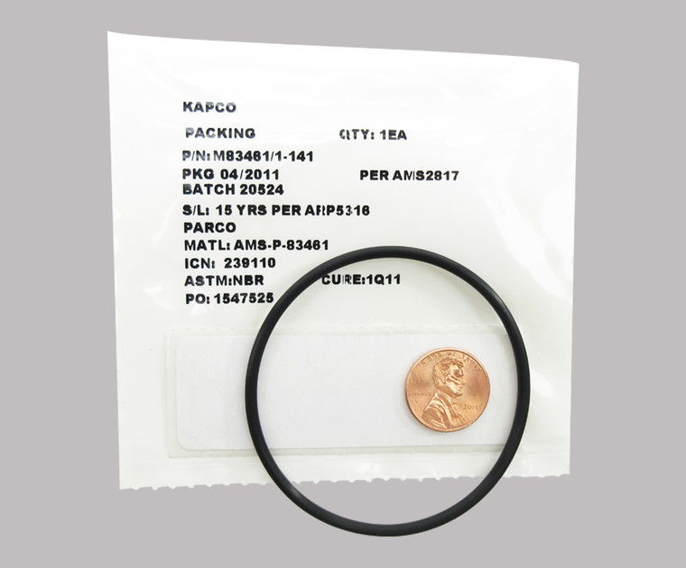 Military Specification M83461/1-141 O-Ring - 25/Pack