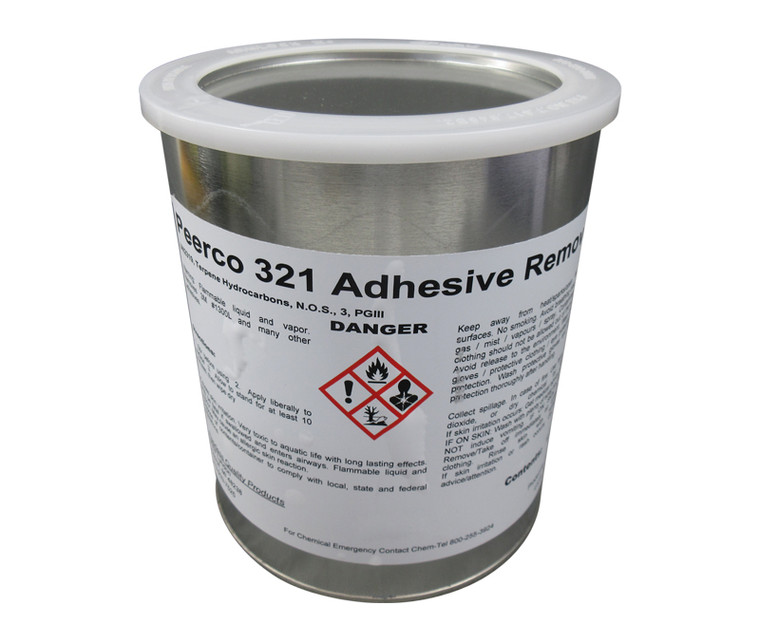 PEERCO 321 Light Brown Adhesive Remover - Gallon Can