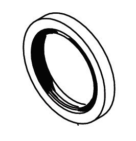 Cleveland Wheel & Brake 154-08300 Molded Grease Seal